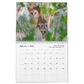 Calendrier de la faune 2025 (Feb 2026)