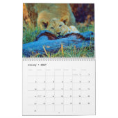 Calendrier de la faune africaine (Jan 2027)