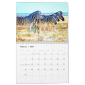 Calendrier de la faune africaine (Feb 2027)