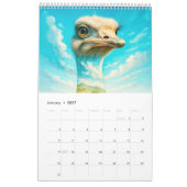 Calendrier de la faune africaine – Big Five et icô (Jan 2027)