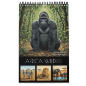 Calendrier de la faune d'Afrique 2027 / Animaux af (Protection)