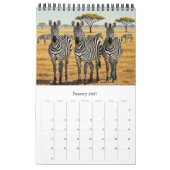 Calendrier de la faune d'Afrique 2027 / Animaux af (Jan 2027)