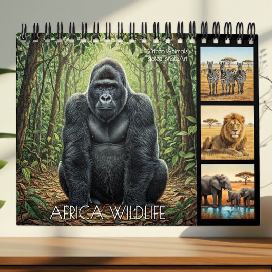 Calendrier de la faune d'Afrique 2027 / Animaux af