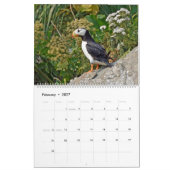 Calendrier de la faune de l'Alaska (Feb 2027)