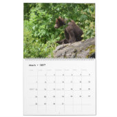 Calendrier de la faune de l'Alaska (Mar 2027)
