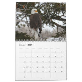 Calendrier de la faune de Yellowstone (Jan 2027)
