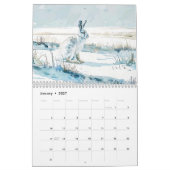 Calendrier de la faune des mondes polaires (Jan 2027)