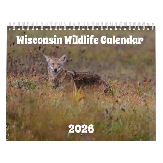 Calendrier de la faune du Wisconsin 2026 (Protection)