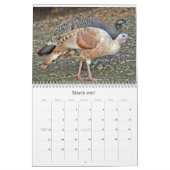 Calendrier de la faune et des oiseaux (Mar 2027)
