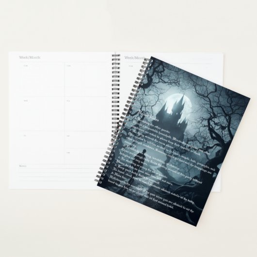Calendrier de la fête d'Halloween (Devant avec enveloppe)