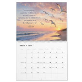 Calendrier de la foi des oiseaux - Avec des verset (Mar 2027)