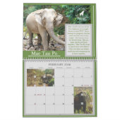 Calendrier de la Fondation Elephant 2021 (Feb 2026)