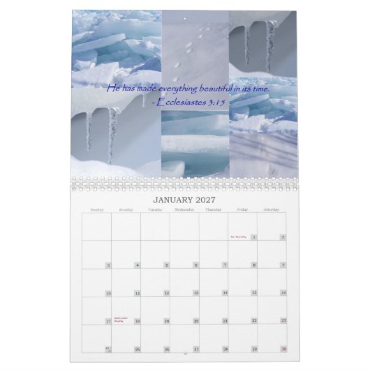 Calendrier de la grâce 2011 de Dieu (Jan 2027)