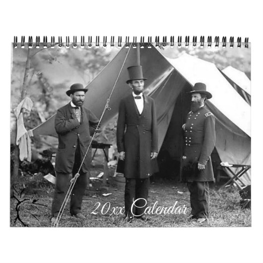 Calendrier de la guerre civile Président Lincoln (Protection)
