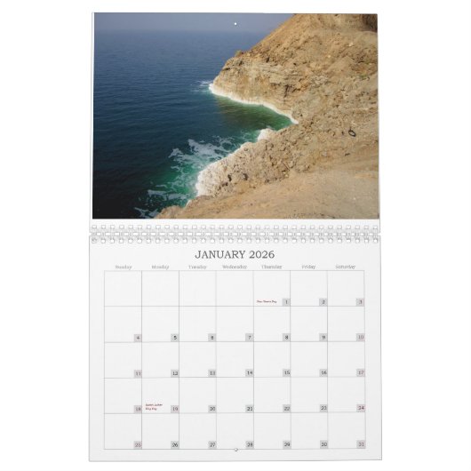 Calendrier de la Jordanie 2012 (Jan 2026)
