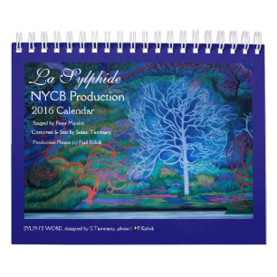 Calendrier de la LA SYLPHIDE 2016