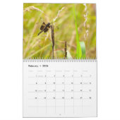 Calendrier de la libellule 2014 et du Damselfly (Feb 2026)