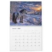 Calendrier de la Majesté Équine (Jan 2027)