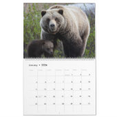 Calendrier de la maman et des bébés animaux (Jan 2026)