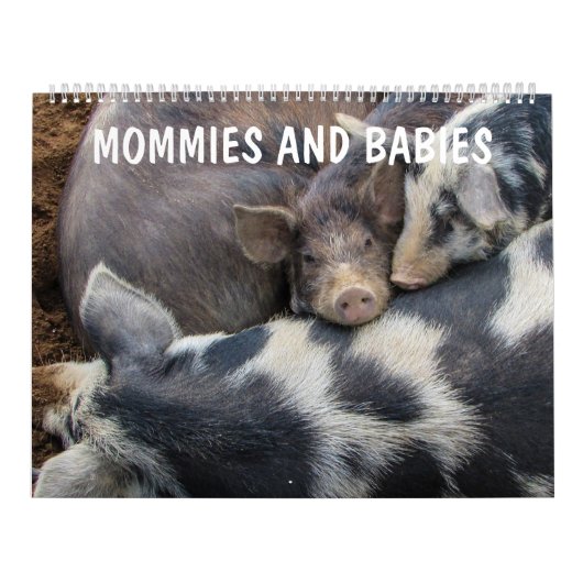 Calendrier de la maman et des bébés animaux (Protection)
