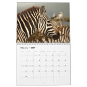Calendrier de la manie 2014 de zèbre (Feb 2027)