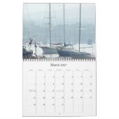 Calendrier de la marine 2019 d'océan de bateaux à (Mar 2027)