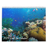 Calendrier de la mer 2019 de corail (Protection)