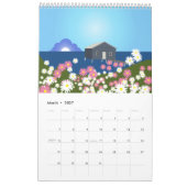 Calendrier de la mer et de la plage (Mar 2027)