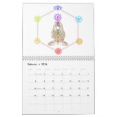 Calendrier de la muraille de 12 mois - Pagan (Feb 2026)