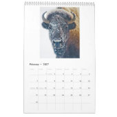 Calendrier de la muraille faunique 2016 par Steven (Feb 2027)