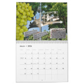 Calendrier de la muraille viticole - Flein & Wine (Mar 2026)