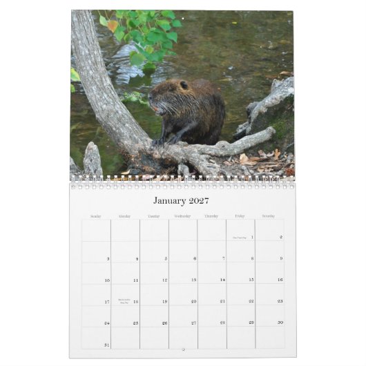 Calendrier de la nature 2012 (Jan 2027)