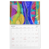 Calendrier de la nature Abstraite (Mar 2027)