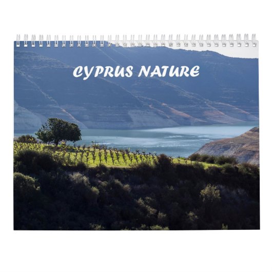 Calendrier de la nature de Chypre (Dos)