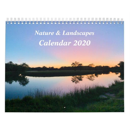 Calendrier de la nature et des paysages 2020 (Protection)