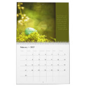 Calendrier de la nature inspirante (Feb 2027)
