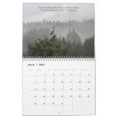 Calendrier de la nature inspirante (Mar 2027)