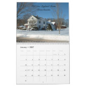 Calendrier de la Nouvelle-Angleterre et du Canada (Jan 2027)