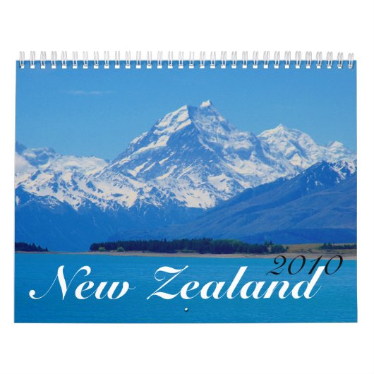 Calendrier de la Nouvelle Zélande 2010 (Protection)