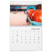 Calendrier de la paroi de Bowling (Feb 2026)