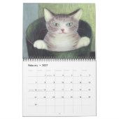 Calendrier de la peinture de chats #2 (Feb 2027)