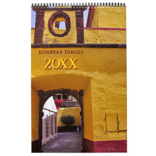 Calendrier de la photographie de voyage Europe