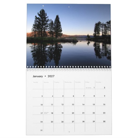 Calendrier de la photographie nature (Jan 2027)