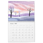Calendrier De La Saison De L'Année (Jan 2027)