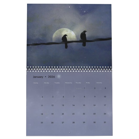 Calendrier de la saison des corbeaux (Jan 2026)