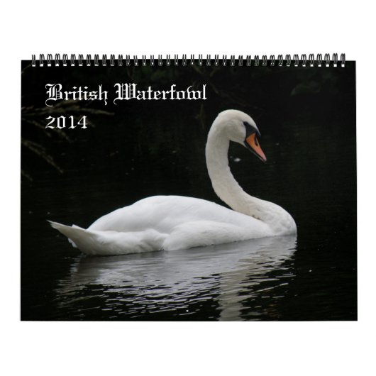 Calendrier de la sauvagine britannique 2014 (Protection)