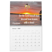 Calendrier de la SCRIPTURE BIBLE (Jan 2027)