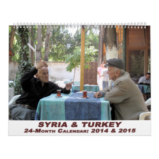 Calendrier de la Syrie et de la Turquie - 24 mois