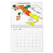 Calendrier de la Toscane Italie (Jan 2026)