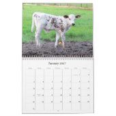 Calendrier de la vie de ferme (Jan 2027)